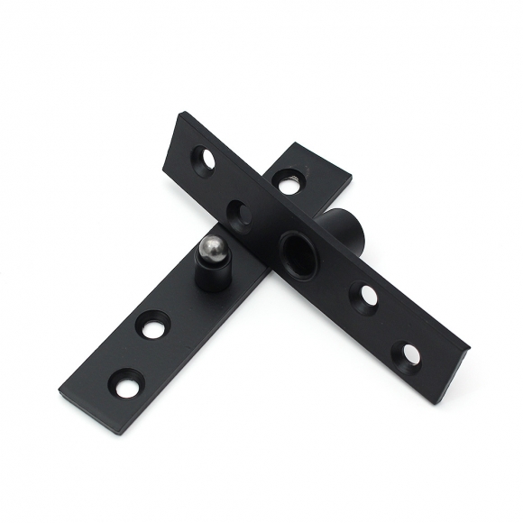 [영달철물] 제로스핀 360도 회전 스텐 경첩(블랙) (95.5mm)