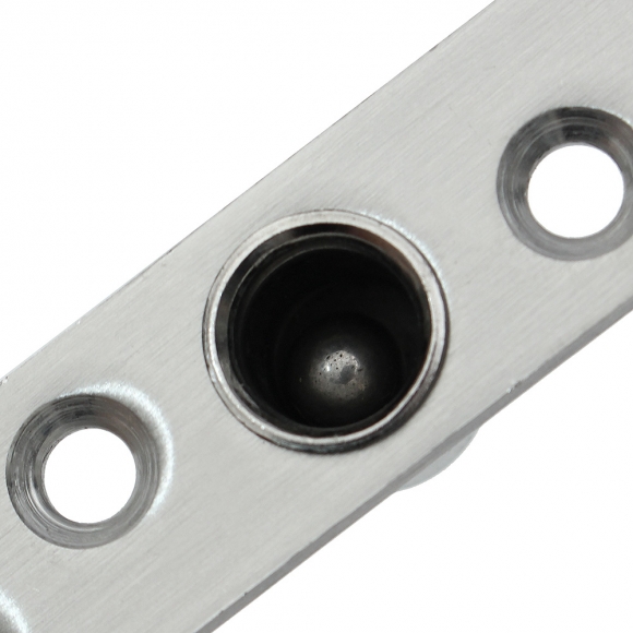 [영달철물] 제로스핀 360도 회전 스텐 경첩(실버) (75.2mm)