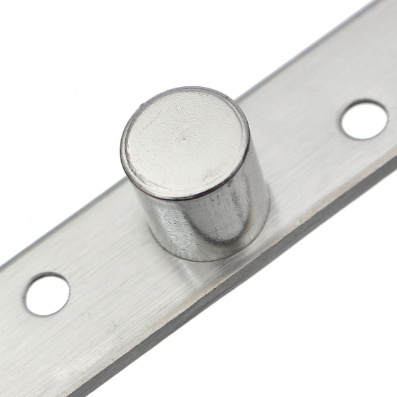 [영달철물] 제로스핀 360도 회전 스텐 경첩(실버) (75.2mm)