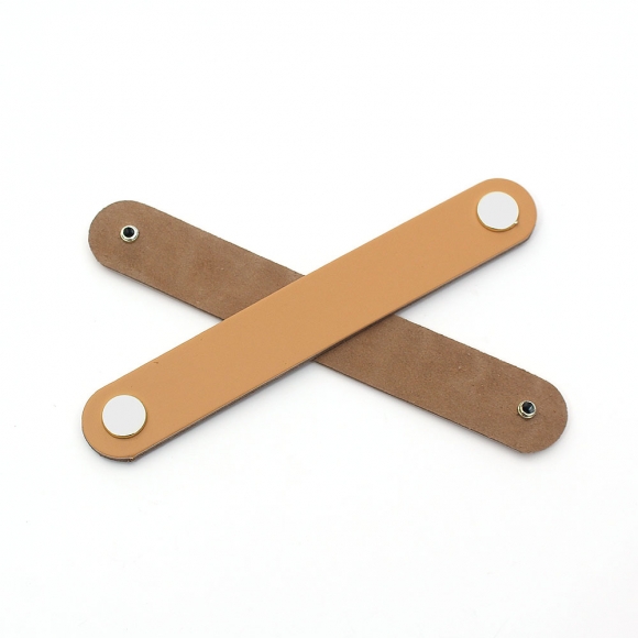 레더룸 가죽 가구 손잡이 2세트(128mm) (모던 베이지)