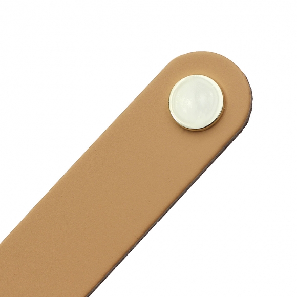 레더룸 가죽 가구 손잡이 2세트(128mm) (모던 베이지)