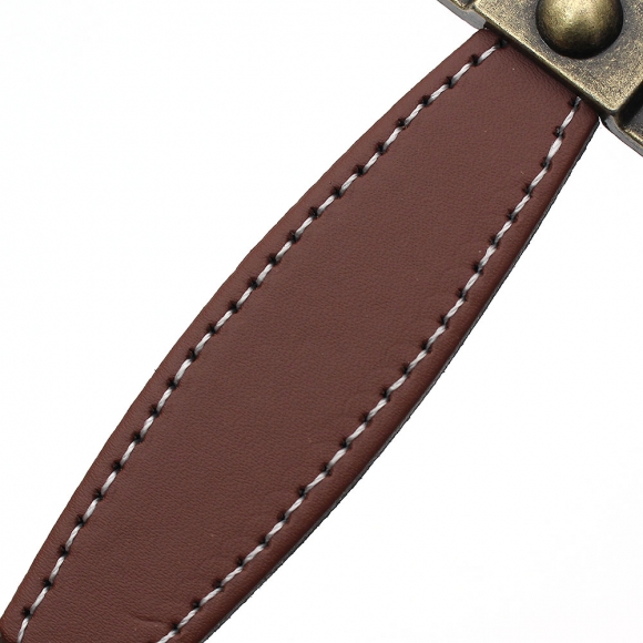 레더룸 가죽 가구 손잡이 2세트(96mm) (클래식 브라운)