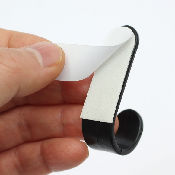 모던픽 접착식 벽걸이 후크 12p세트(블랙)