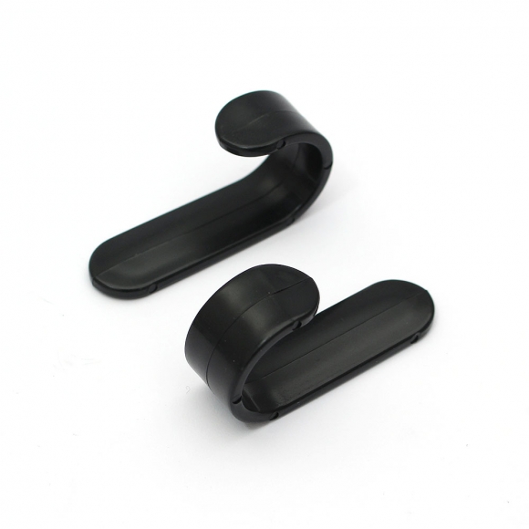 모던픽 접착식 벽걸이 후크 12p세트(블랙)