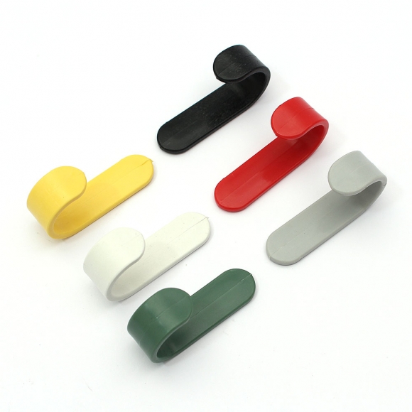 모던픽 접착식 벽걸이 후크 12p세트(믹스 컬러)