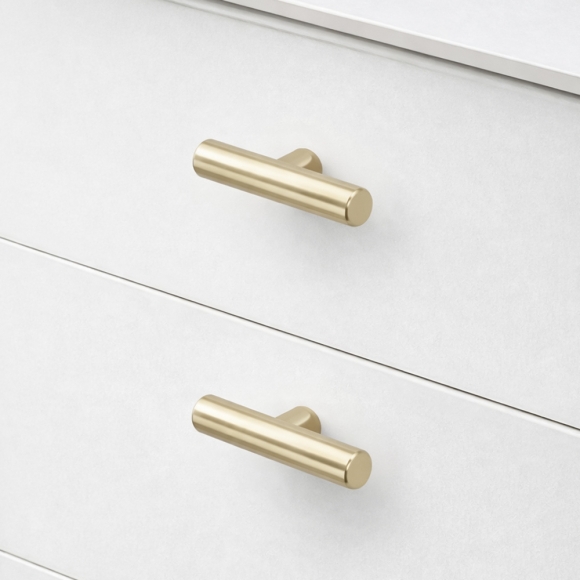 노르디아 골드 가구손잡이(1구) (미니멀)