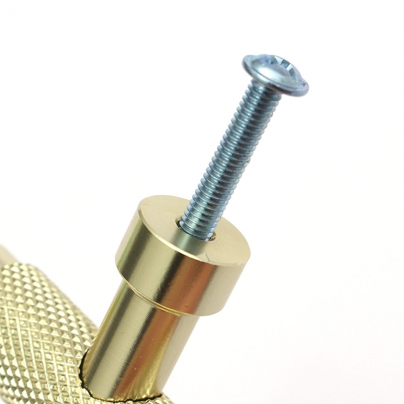 노르디아 골드 가구손잡이(1구) (다이아)