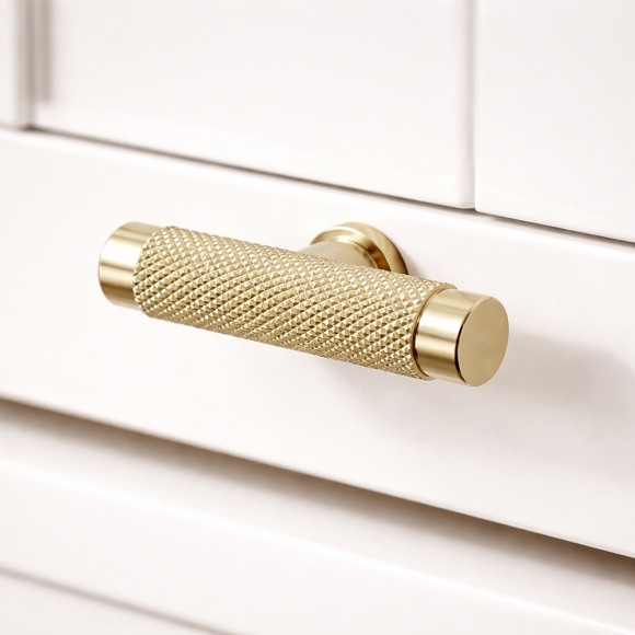 노르디아 골드 가구손잡이(1구) (다이아)