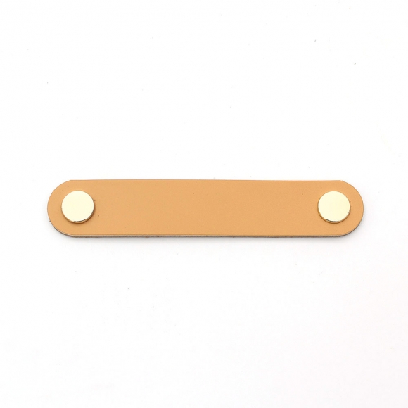 레더룸 가죽 가구 손잡이 2세트(96mm) (모던 베이지)