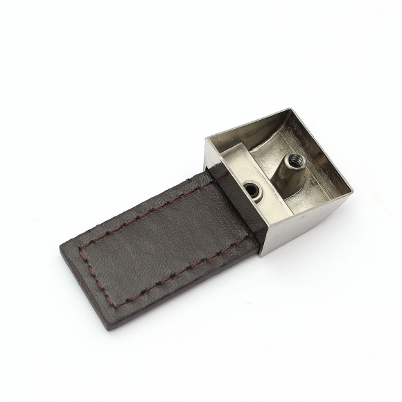 렛홈 가죽 가구손잡이(1구) (브라운)