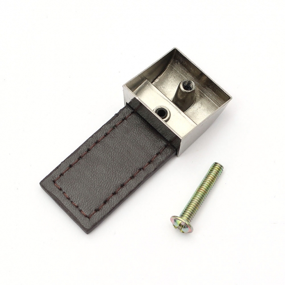 렛홈 가죽 가구손잡이(1구) (브라운)