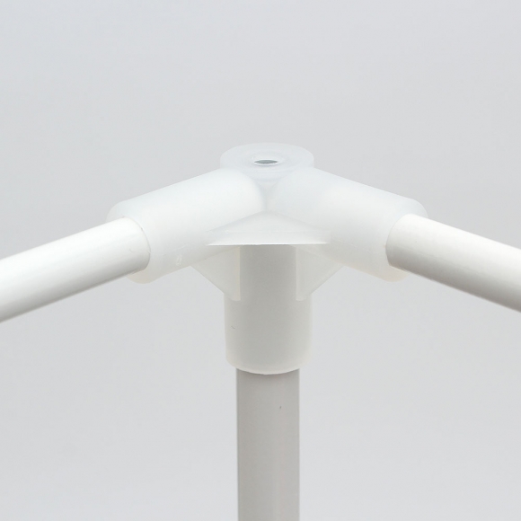 [리빙피스] 레이스 커튼형 침대 모기장 (120x200cm) (핑크)