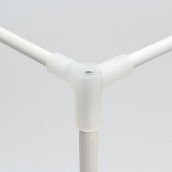 [리빙피스] 레이스 커튼형 침대 모기장 (120x200cm) (핑크)