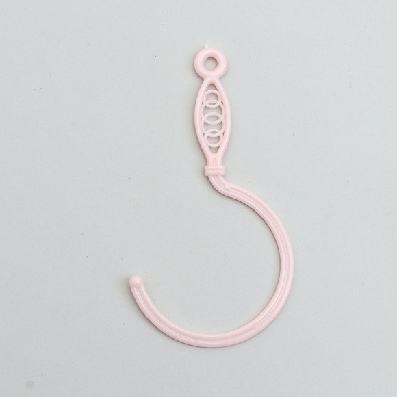 [리빙피스] 레이스 커튼형 침대 모기장 (120x200cm) (핑크)