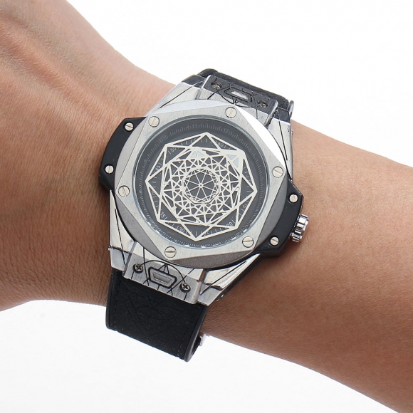 카이로 가죽 손목시계