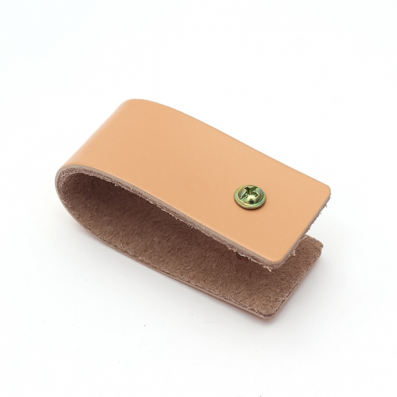 레더룸 가죽 가구 손잡이 3세트(1구) (스퀘어 베이지)