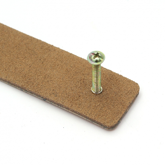 레더룸 가죽 가구 손잡이 2세트(128mm) (스퀘어 베이지)