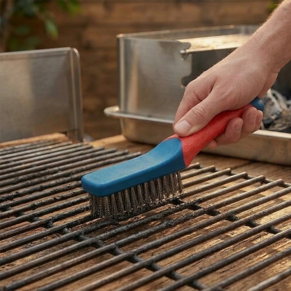 강력 스틸 와이어 브러쉬 2p세트