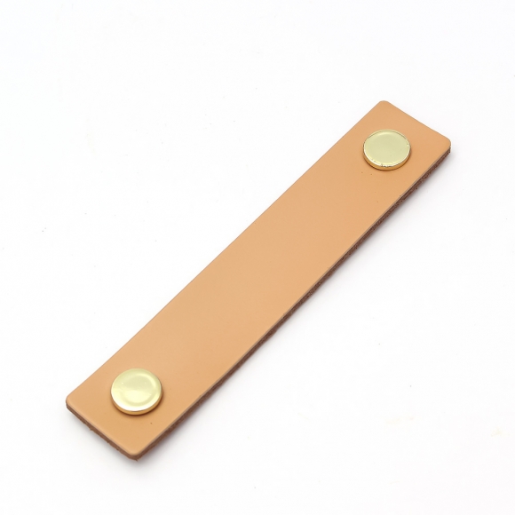 레더룸 가죽 가구 손잡이 2세트(96mm) (스퀘어 베이지)