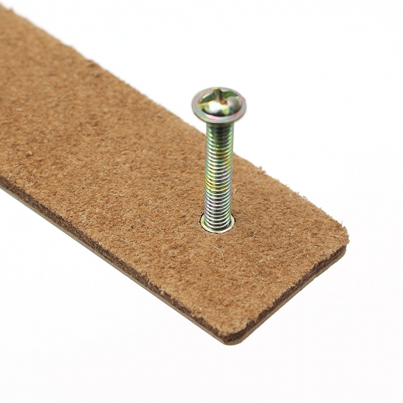 레더룸 가죽 가구 손잡이 2세트(96mm) (스퀘어 베이지)