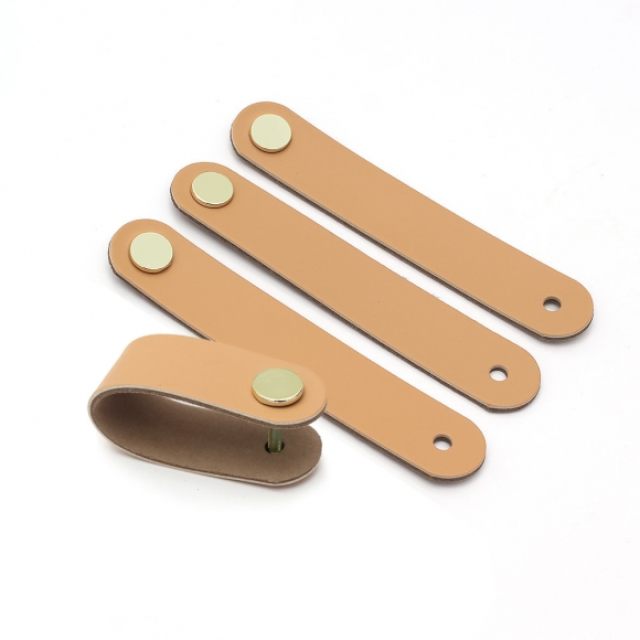 레더룸 가죽 가구 손잡이 4세트(1구) (모던 베이지)