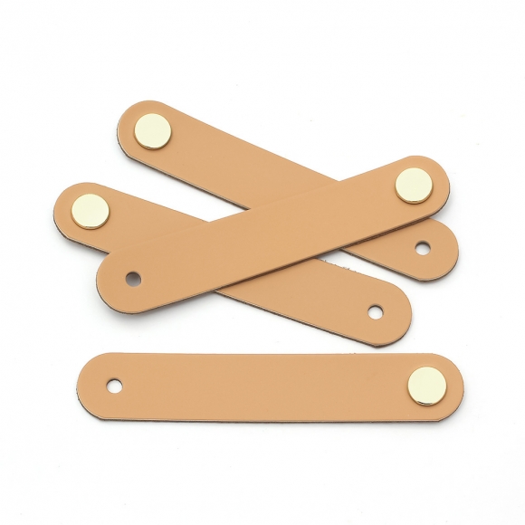 레더룸 가죽 가구 손잡이 4세트(1구) (모던 베이지)