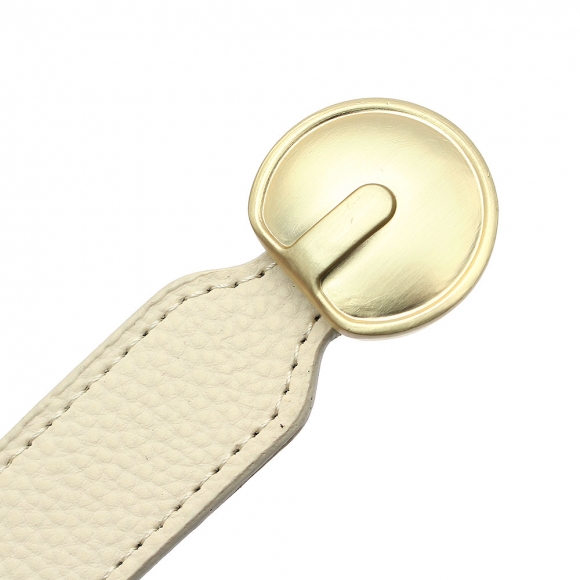 레더룸 가죽 가구 손잡이 3세트(1구) (커브 베이지)