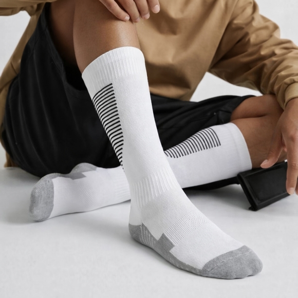 엠제이 스포츠 축구 양말(화이트)