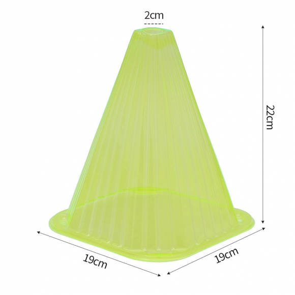 쑥쑥 식물 모종 보호 커버 50p세트(22cm) (그린 고깔)