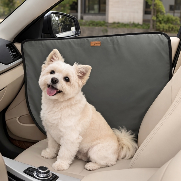 반려동물 스크래치방지 자동차 도어커버(그레이)