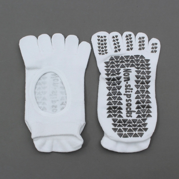 핏코어 메쉬 필라테스 토삭스 2켤레(화이트)