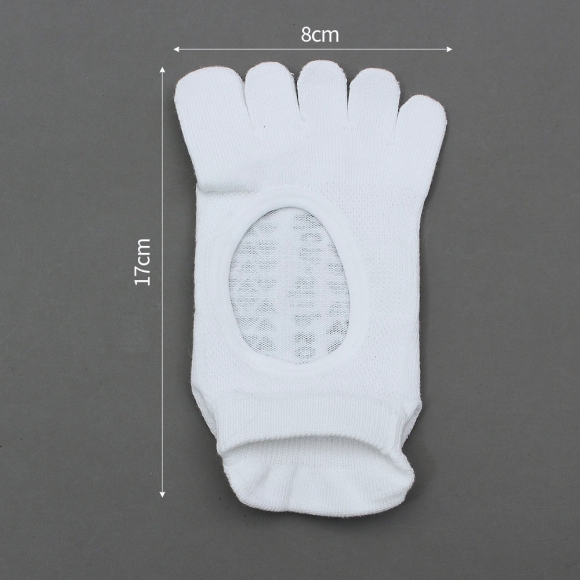 핏코어 메쉬 필라테스 토삭스 2켤레(화이트)