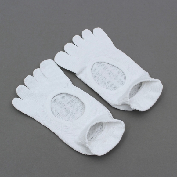 핏코어 메쉬 필라테스 토삭스 2켤레(화이트)