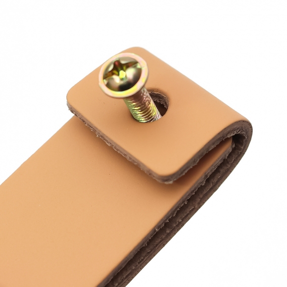 레더룸 가죽 가구 손잡이 2세트(1구) (커버링 베이지)