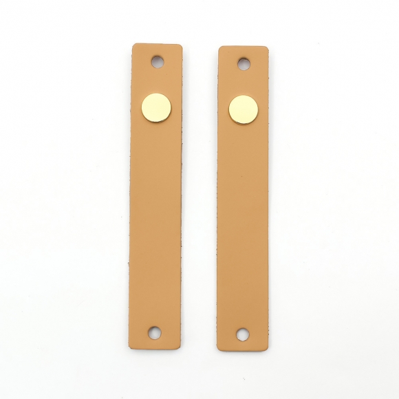 레더룸 가죽 가구 손잡이 2세트(1구) (커버링 베이지)