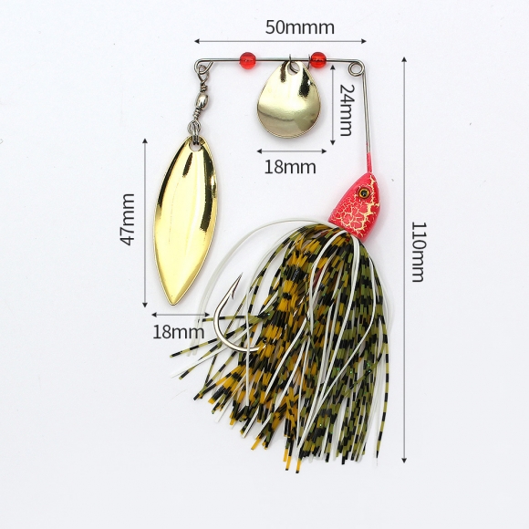 웨이브 배스 스피너베이트(24g) (L1)