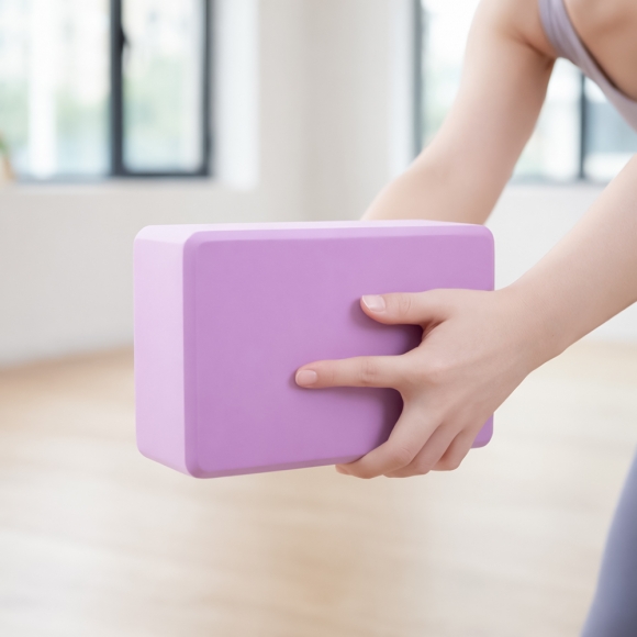 젠플로우 EVA 요가블럭(퍼플)