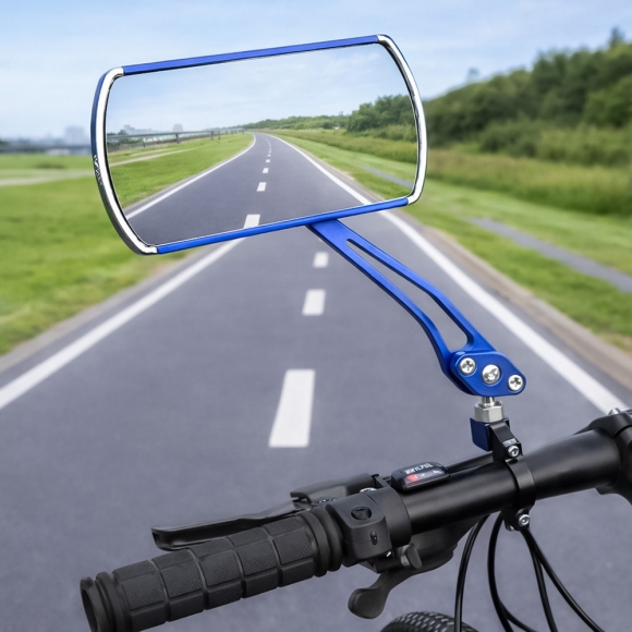 와이드 자전거 백미러 2p세트(블루)