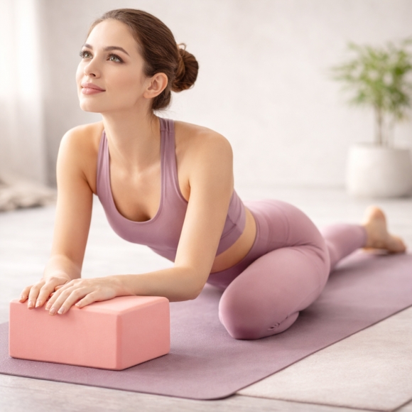 젠플로우 EVA 요가블럭(핑크)