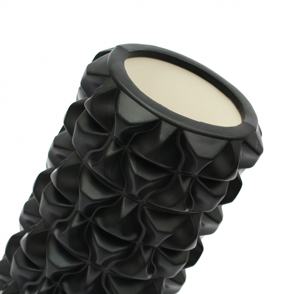 굿라인 돌기 마사지 폼롤러(33cm) (블랙)