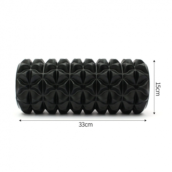 굿라인 돌기 마사지 폼롤러(33cm) (블랙)