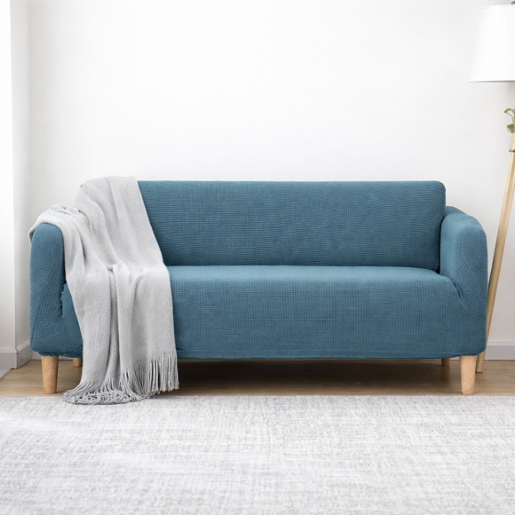 모던체인지 3인용 소파커버(블루)