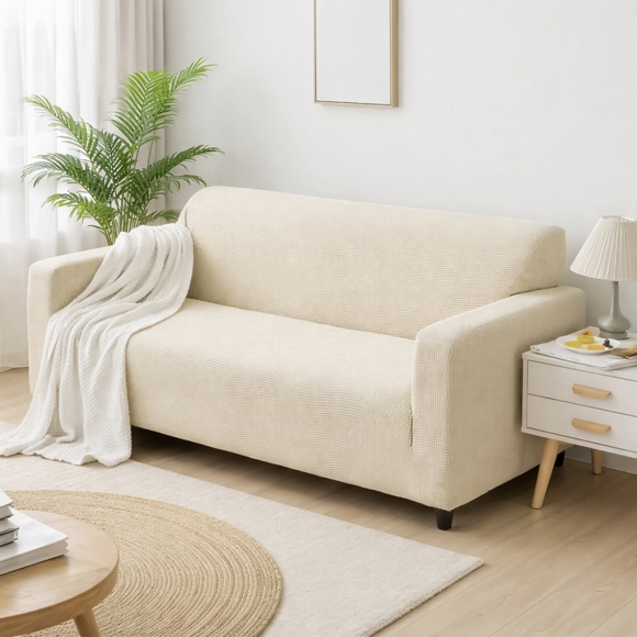 모던체인지 3인용 소파커버(아이보리)
