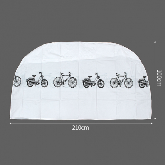 퀵커버 방수 자전거 커버(화이트)