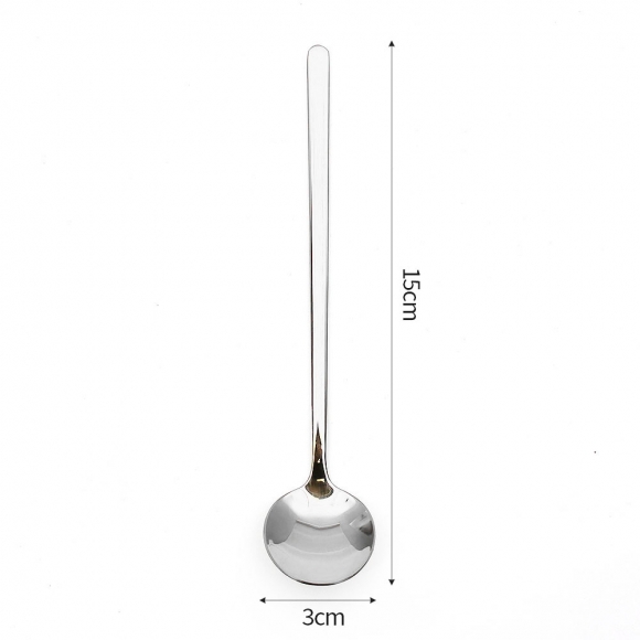 미라주 304 스텐 롱티스푼(15cm) (실버)