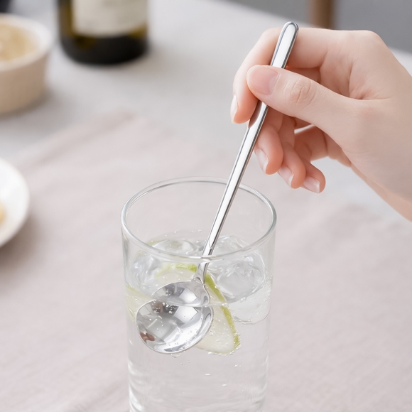 미라주 304 스텐 롱티스푼(15cm) (실버)