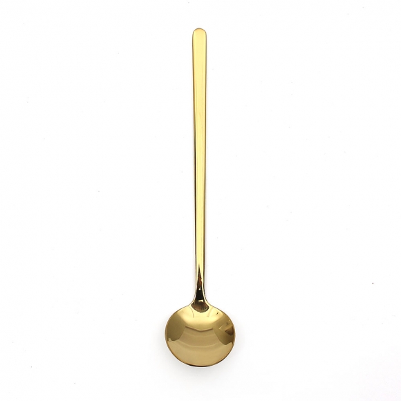 미라주 304 스텐 롱티스푼(15cm) (골드)