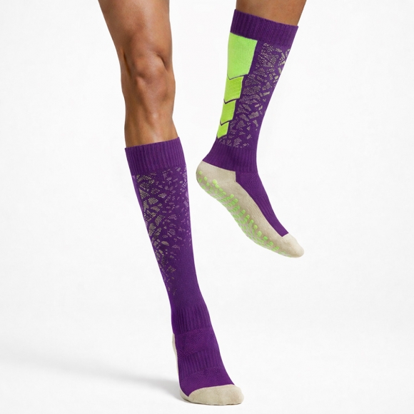 엠제이 논슬립 축구 양말  K3(퍼플)