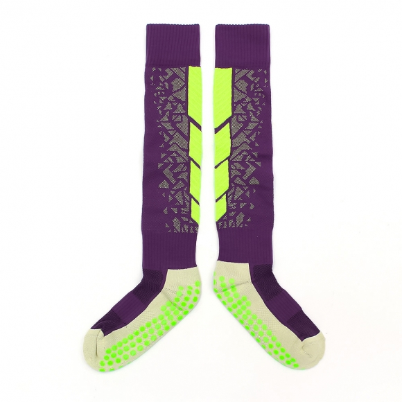엠제이 논슬립 축구 양말  K3(퍼플)