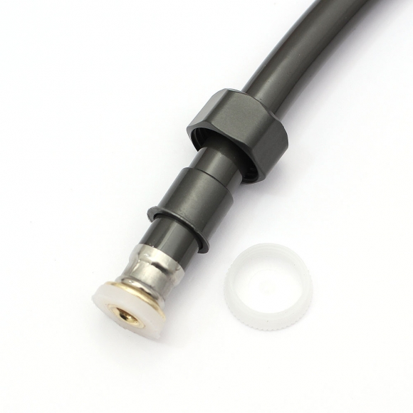 클린메이트 튜브 샤워기 호스(1.5m) (다크그레이)